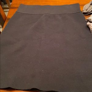Black pencil skirt